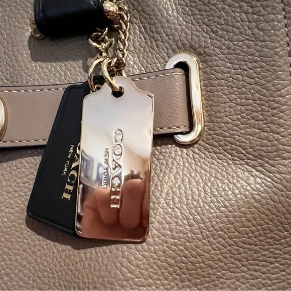 Coach tri-color satchel - Picture 6 of 12